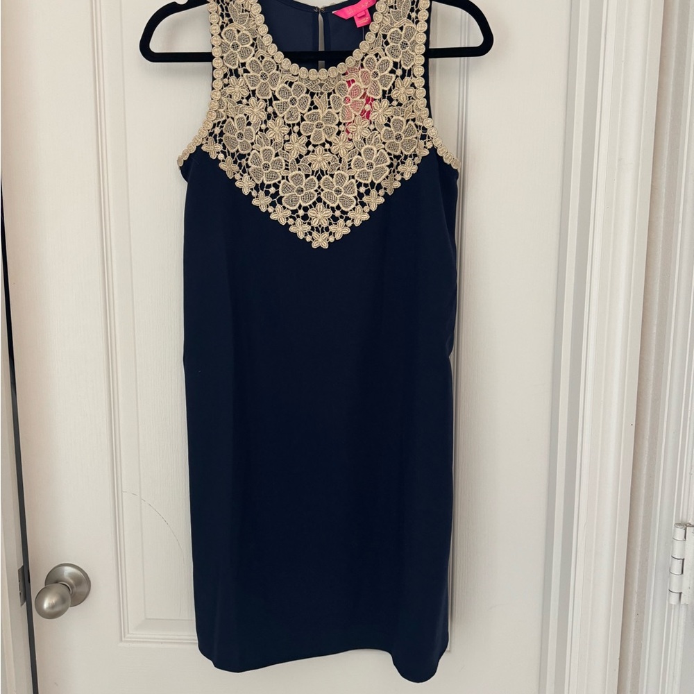 Lilly Pulitzer Navy Nala Shift
